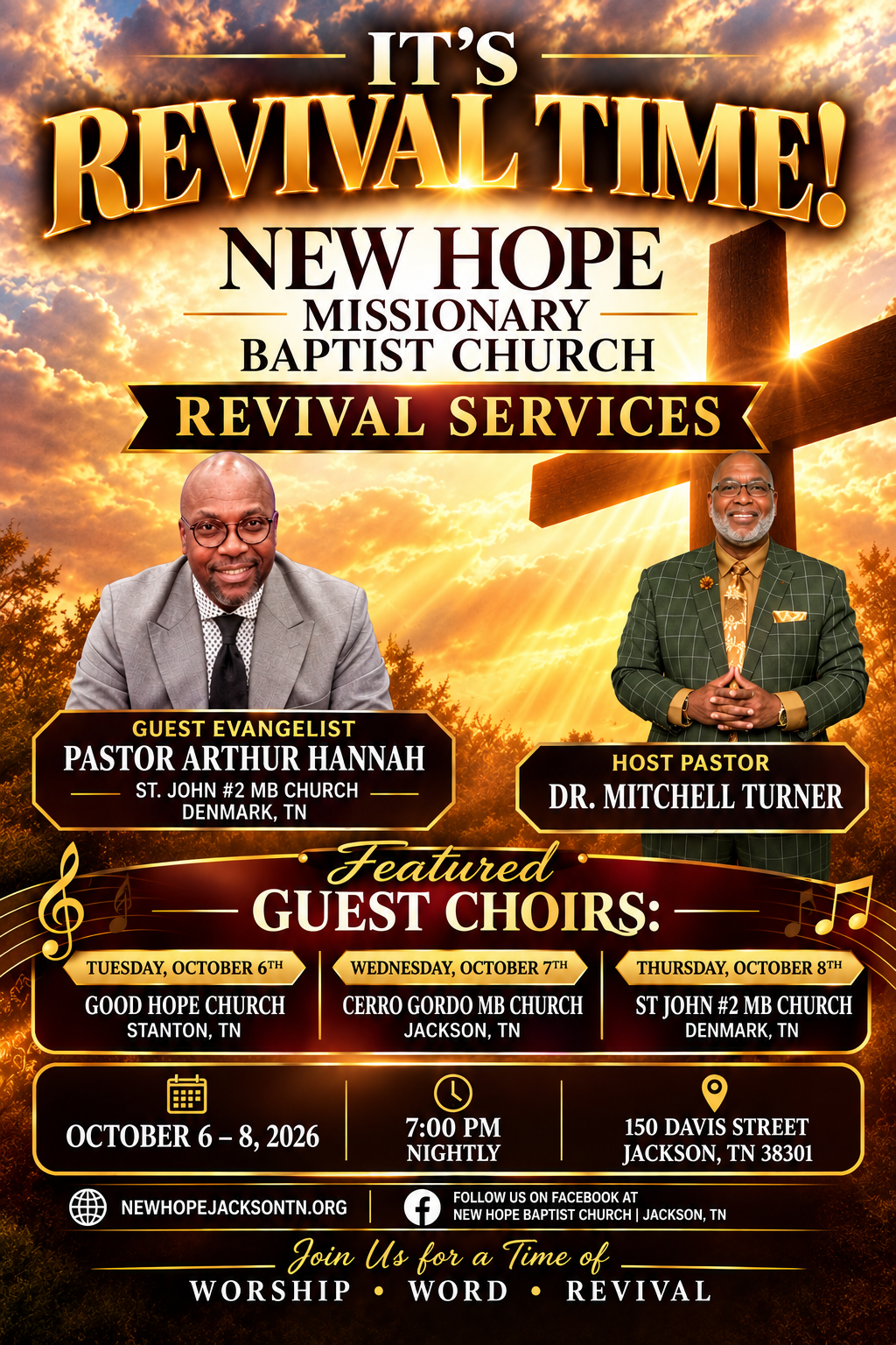 Revival Flyer